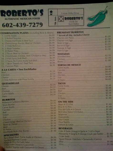 roberto's pampanga|Roberto's Menu .